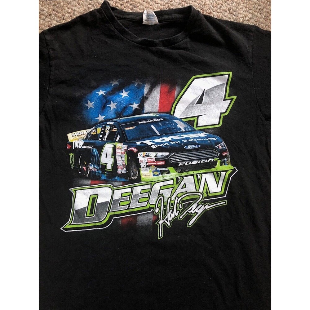 Hailie Deegan Racing #4 T Shirt Black Size Small Delta Pro Weight Tag